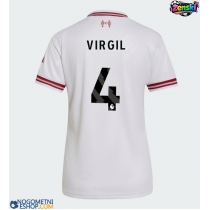 Ženski Nogometni dresi Liverpool Virgil van Dijk #4 Gostujoči 2026-27 Kratek Rokav